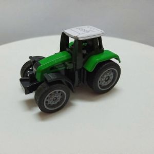 Hot Selling Children's Alloy Car Model Simulation Mini Farm Car Tractor Skidding Farmer Car Children Boys Birthday Gift Car Toys Toy Cars-D - Neuf
