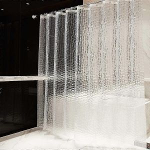 rideau de douche,rideau antibactérien imperméable à l'eau anti-moisissure pour douche et baignoire,y compris douche - Neuf