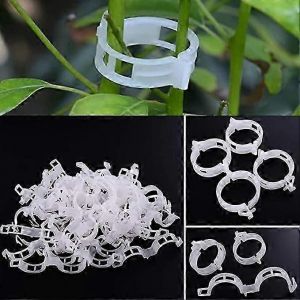 100PCS Plante Support Jardin Pinces Tomates Clips Supports Relie Plantes Cages Plante Vigne Légume Fixation Clip - Neuf