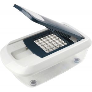 27901 Trancheur Multifonction, Trancheuse, Trancheuse De Cuisine, Trancheur Manuel, Plastique, Acier Inoxydable, 25,5 X 14 X 9,5 Cm - Neuf