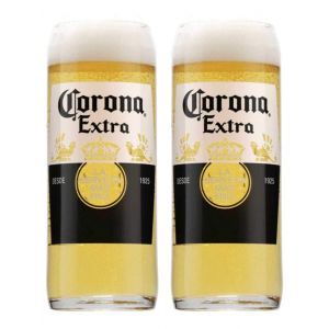 Lot De 2 Verres &Agrave; Bi&egrave;re Corona 50 Cl, Neuf Et Officiel - Neuf