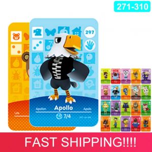 Carte De Jeu Animal Crossing A-Miibo, Compatible Avec Les Jeux Ns Série 3 (271 À 302) - Neuf