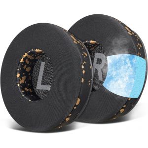 KAL-Coussinets De Remplacement Pour Casque Akg N60/N60Nc Sans Fil (Ne Convient Pas Aux N60Nc Filaire) Sur L`Oreille, Coussinets D`Oreille Avec Mousse Isolante Haute Densité - Neuf
