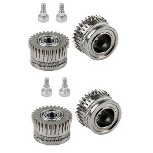 Nouveau kit d'extrudeur à double engrenage d'imprimante 3D pour K1 / K1C / K1 Max / Ender3 / V3 Plus V3 Upgrade 3.0 Hardened Stee - Neuf