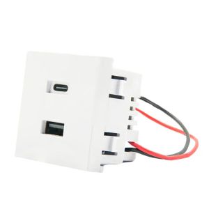 Module Chargeur USB Shelly Wall Display Stand 20W Blanc - Neuf