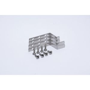 Équerre de montage 19 mm - Moustiquaire pour fenêtre - Fixation sans perçage - Avec cadre - Neuf