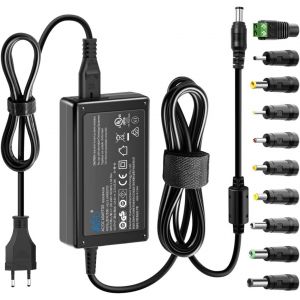Adaptateur Secteur Universel Chargeur pour Logitech G920 G29 G27 G25 Dymo 4XL Aspirateur Robot Bande Lumineuse &agrave; LED Scanner d'imprimante 3D, PC Portable LCD AC DC 24V2A 2,5A 2,7A Alimentation - Neuf