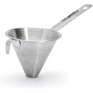 Eryi-- Passe-Sauce ""Chinois"" En Inox Perforé - Diamètre 14 Cm -, Argent - Neuf