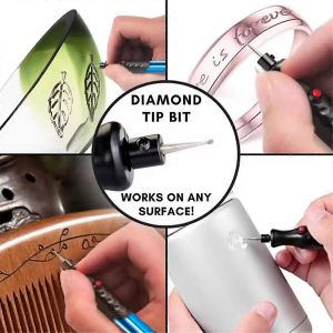 Outil De Gravure De Graveur De Pr&eacute;cision Sans Fil Pour Bijoux De Bricolage Makin - Neuf