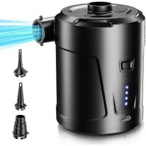 Pompe &agrave; air &eacute;lectrique Pompe &agrave; air portable sans fil Pompe &agrave; matelas pneumatique Gonfleur et d&eacute;gonfleur Pompe de piscine F - Neuf