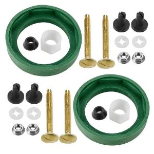 2 Packs De Kit De Couplage Rservoir De Toilette Cuvette,As738756-0070a Pour Joint De Rservoir De Toilette 3in Pour La Plupart Des V De Chasse Deau - Neuf