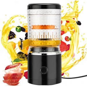 Presse-agrumes, &eacute;lectrique, rechargeable, &eacute;lectrique, facile &agrave; nettoyer, &agrave; t&ecirc;te unique, noir - Neuf