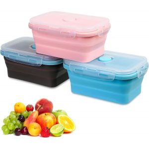 4 Bo&icirc;tes Alimentaire Herm&eacute;tique En Verre Avec Couvercle, 710ml Meal Prep Bo&icirc;te Repas Rond, Boite De Conservation Verre, R&eacute;cipient Alimentaire , Lunch Box Verre Passe Au Micro-Ondes - Neuf