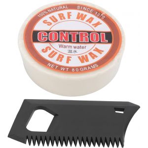 Accessoire De Planche De Surf En Paraffine Antid&eacute;rapante Portable Skateborad Avec Peigne &Agrave; Cire.[B1900] - Neuf