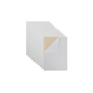 10 Feuilles De Feutrine Autocollantes Pour Loisirs Cr&eacute;atifs Et D&eacute;coration - Neuf