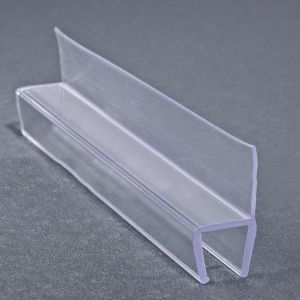 Lot De 2 Bandes D'étanchéité Pour Porte De Douche,Déflecteur D'eau Pour Porte De Douche,Séparation Humide Et Sèche,Joint De Rechange Pour Porte De Douche (15 Mm) - Neuf