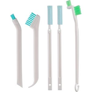 5Pcs Brosses de Nettoyage pour Bouteilles Tuyau Brosses de Nettoyage Tube Brosse de Nettoyage Brosse Bouteille pour Tasse,Verre,Biberon,Paille,Thermos et Divers Récipients - Neuf