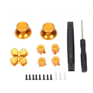 Ensemble Complet De Boutons De Remplacement Personnalises En Alliage D'aluminium Pour Manette De Jeu Ps5 - Neuf