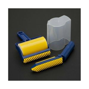Brosse Anti-Poils D'animaux Ultime - Rouleau Adhésif Écologique Pour Peluches, Poussière Et Débris Sur Tous Les Tissus - Outil De Nettoyage Compact Et Portable - Neuf