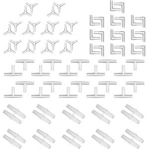 80pcs Connecteurs Du Tuyau D'air,Connecteur De Tuyau Aquarium Tuyau Pour Aquarium En Plastique T L Y Pour Pompes À Air D¿Aquarium - Neuf