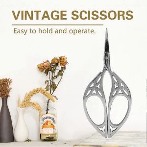 Ciseaux &Agrave; Coudre Vintage En Acier Inoxydable Coupe Classique Outil De Bricolage (#3) A-B - Neuf