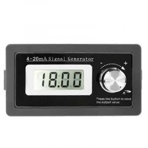 Nouveau générateur de signal de courant 2 fils 4-20MA Générateur de boucle de courant monté sur panneau Simulateur de 4 à 20MA - Neuf