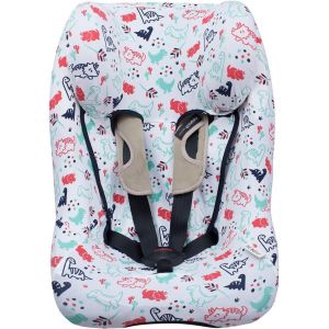 Subzonal-Kids Housse Pour Si&egrave;ge Auto B&eacute;b&eacute; En Coton Compatible Avec Concord Ultimax (Dino Party) - Neuf