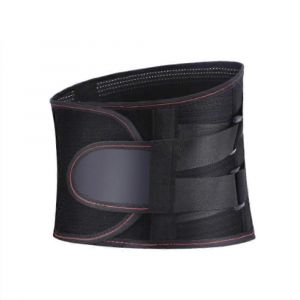 Lumbarmatete - Ceinture De Soutien Lombaire Orthopedique Avec Plaques D'acier Et Thermotherapie - Neuf