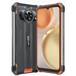 OSCAL S80 4G Téléphone Portable Incassable,6Go+128Go Orange - Neuf
