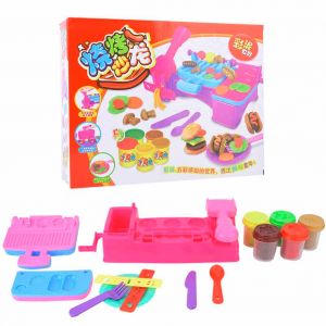 Moule A Gril Electrique En Pate A Modeler Pour Enfants, Jeu De Simulation, Jouet En Argile Colore - Neuf