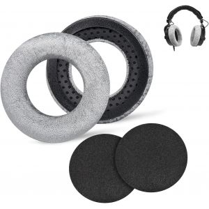 KAL-Oreillettes De Remplacement Pour Beyerdynamic Dt 770 Pro/Dt 990 Pro/Dt 880 Pro ¿ Coussinets Épais Et Doux Pour Casque (Gris) - Neuf