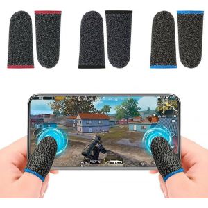6 Pi&egrave;ces Finger Sleeve, Pubg Mobile Phone Game Sleeve Finger, Anti-Transpiration Respirant Finger Manches &Eacute;cran Tactile Tir Et Vis&eacute;e Sensibles, Finger Manches Pour Le Jeu Mobile[Z593] - Neuf