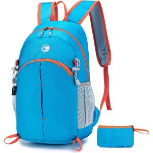 KALANKA-Sac à Dos Voyage Cabine Avion 40x30x15 British Airways Wizzair Imperméable Bagage Cabine Nylon Sac de Sport Sac Weekend Bagage a Main Petit Sac à Dos Décontracté pour Femme Homme Bleu - Neuf
