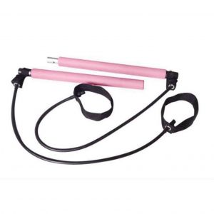 Pilates, Barre De Kit Avec Des Bandes De R&eacute;sistance De Gymnase &Agrave; La Maison Pour Un Entra&icirc;nement Complet Du Corps De Yoga Et De Musculation Les Femmes Et Les Hommes - Neuf