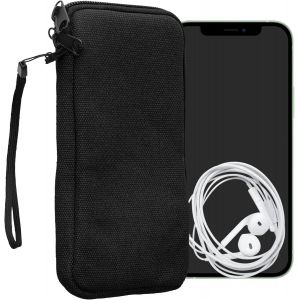LORANKA-Housse Universelle Smartphone - Pochette de Protection 17,2 x 8,4 cm pour t&eacute;l&eacute;phone Portable XL - 6,7/6,8"" en n&eacute;opr&egrave;ne Noir - Neuf