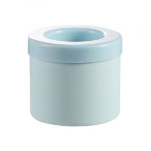 Mini moule à glaçons en Silicone pour crème glacée,seau rond,boîte de rangement,bricolage domestique,réfrigérateur,machine à glaçons,outils créatifs - Type Bleu - Neuf