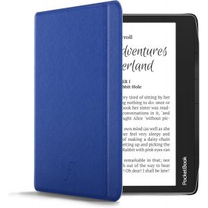 KALANKA-Forefront Cases Étui pour Pocketbook Era et Pocketbook Era Color (Colour) - Bleu Roi - Mince, Léger et Protection Coque, Fonction Automatique Veille/Réveil Intelligente Étui (Housse) - Neuf