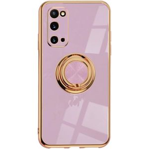 Kal-Coque De Protection Pour Samsung Galaxy S23 Ultra, Téléphone Portable En Silicone Tpu Avec Anneau De Support À 360° - Support Magnétique Pour Voiture, Protection Antichoc - Neuf