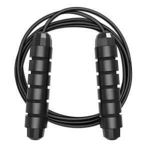 Corde À Sauter Réglable Anti-Emmêlement Avec Roulements À Billes Et Poignées En Mousse À Mémoire De Forme Pour Un Confort Et Des Performances Optimales Lors De Vos Entraînements De Fitness. - Neuf