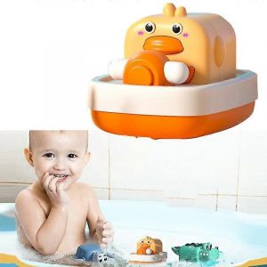 Jouets d'horlogerie pour enfants d'été BY-05, jouets de bain pour bébé, style canard mignon - Neuf