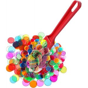 Jeton Loto Magnetique,B&acirc;ton Magn&eacute;tique Bingo,100 Pi&egrave;ces Loto Bingo,Jetons Loto Coloris Al&eacute;atoire,Baton Magn&eacute;tique Loto Bingo Chips,Pour Jeu &Eacute;ducatif Enfants Et Accessoire Pratique - Neuf
