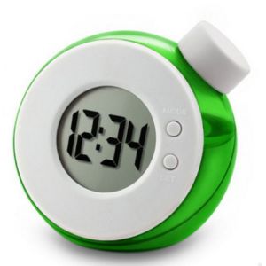 R&eacute;veil silencieux &agrave; &eacute;nergie hydraulique, sans tic-tac, de chevet - Neuf