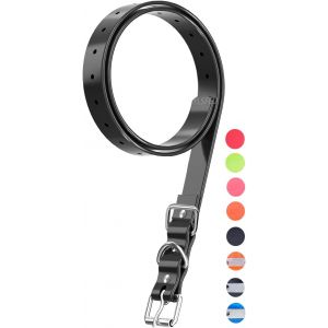 ERYI-Collier De Des Récepteurs De Collier D'Entraînement Electronique Réglable Imperméable Inodore Collier De Remplacement De 3/4" Pour Clôture D'Aboiement Sangle De Collier En Tpu Animaux De Les Chi - Neuf
