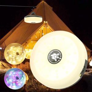 Jgd-Guirlande Lumineuse De Camping Enroulable, 4 En 1, Portable, Rechargeable, Avec 8 Modes D'&eacute;clairage, Stockage Rapide, Charge Usb, &Eacute;tanche De 10 M, Pour Camping, Randonn&eacute;e, No&euml;l - Neuf