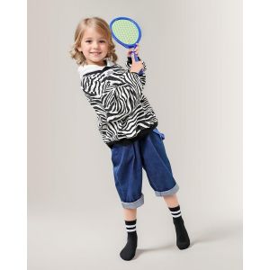 Kalanka-Lot De 12 Paires De Chaussettes De Tennis En Coton Pour Enfants Garçons Et Filles - Neuf
