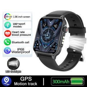 Montre Intelligente De Sport Étanche Pour Homme, Montre Intelligente, Appel Bluetooth, Gps, Ultra Mince, Amoled, Hd, Ecg + Ppg, Android, Ios.Black. - Neuf