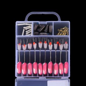 Bouchons De Peche Space Beans, Emerillons Roulants, Ensemble D'accessoires (L) - Neuf