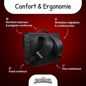 Cartable Primaire Garçon 38 Cm - Grand Rangement - Tons Orange & Rouge - Différents Modèles & Licences - Neuf