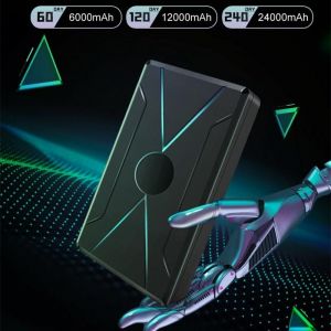 Traceur GPS Voiture Sans Fil 6000mAh Positionnement Magn&eacute;tique Pr&eacute;cis Alarme Vibration YONIS - Neuf