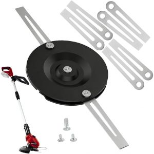 MEVRONISSHOP-Lame en m&eacute;tal pour coupe-bordure Einhell sans fil - Lame de rechange pour coupe-bordure - Lames en acier inoxydable haute performance avec protection du dessous de caisse - Neuf